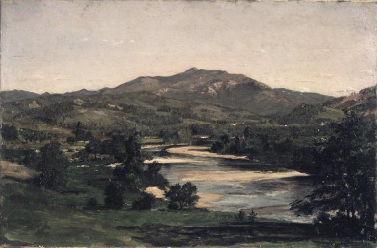 unknow artist Study for Welch Mountain from West Compton